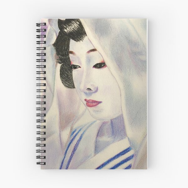 Item preview, Portrait of Geisha in Traditional Oshiroi (伝統芸者) designed and sold by ThomMorris.