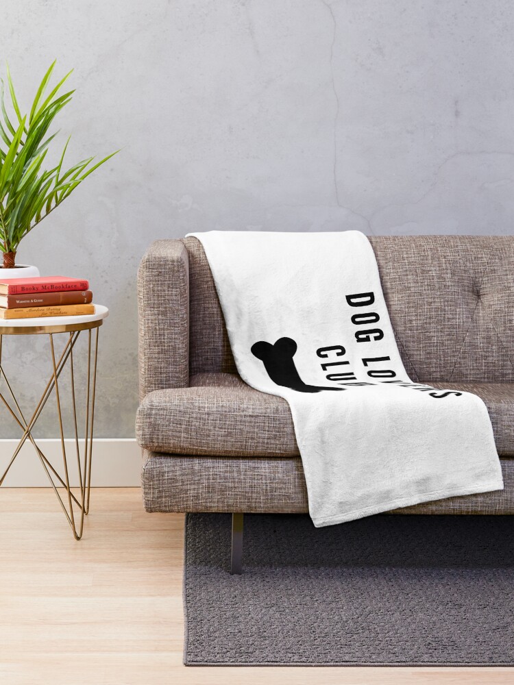 dog lovers club blanket