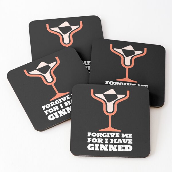 Item preview, Forgive Me For I Have Ginned designed and sold by AscendMerch.