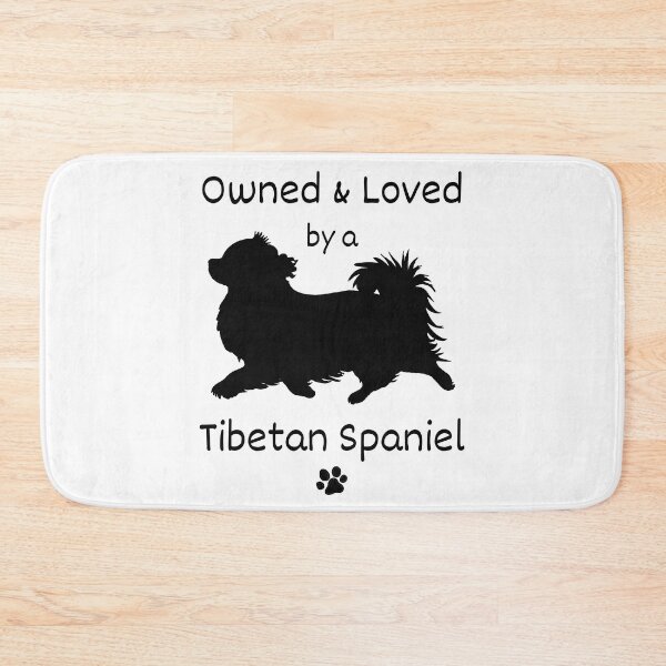 Item preview, Cute Owned and Loved by a Tibetan Spaniel Design for the Tibbie Lover designed and sold by Monica C. Webster.