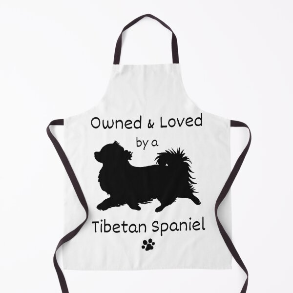Item preview, Cute Owned and Loved by a Tibetan Spaniel Design for the Tibbie Lover designed and sold by Monica C. Webster.