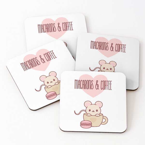 Item preview, Macarons & Coffee designed and sold by infleims.