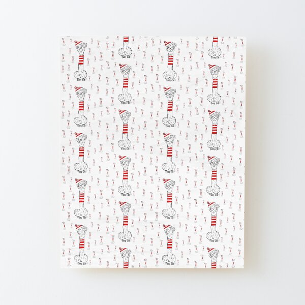 Wheres Willy? Wood Mounted Print