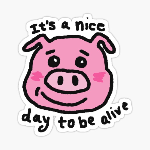 Item preview, Pig Loves Life designed and sold by miamobe11.