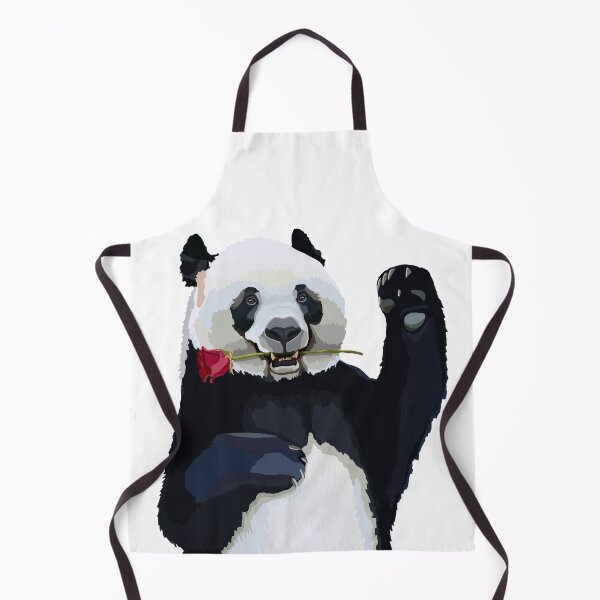 Item preview, The dancing panda with a rose in the mouth designed and sold by movejulie.