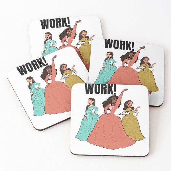 Item preview, The Schuyler Sisters Work! designed and sold by avaldespino05.
