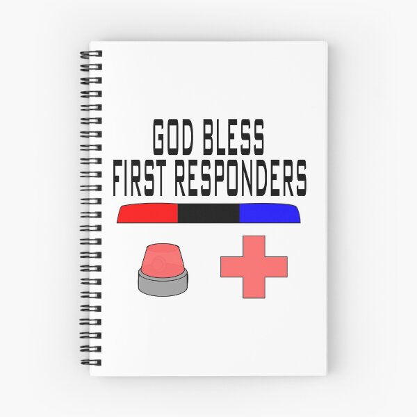 Item preview, God Bless First Responders designed and sold by SavedByTs.