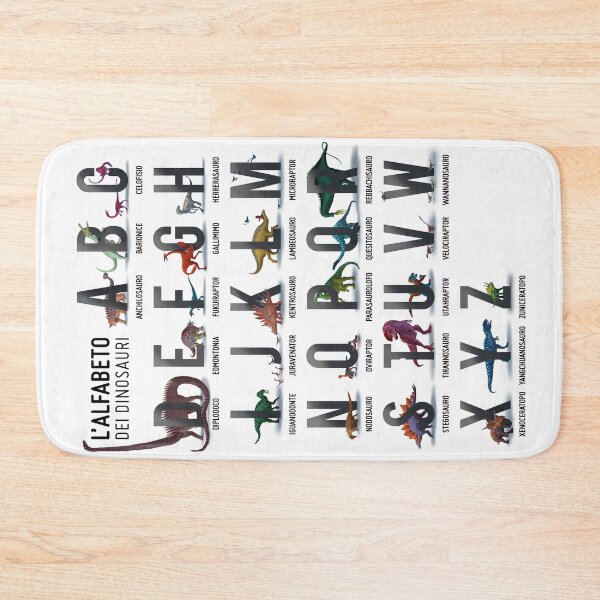 Item preview, The Dinosaur Alphabet (Italian Version) designed and sold by Kappete.