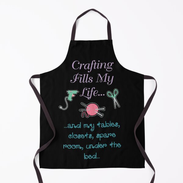 Item preview, Crafting Fills My Life | Hobby and Craft Lover  designed and sold by Dancing Dolphin Crafts.