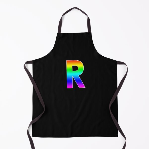 Item preview, The Letter R - Monogram in Rainbow Gradient designed and sold by Bumblefuzzies.