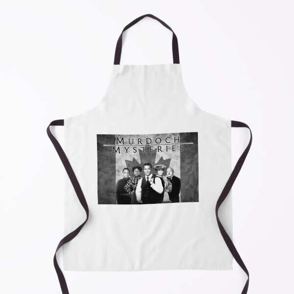 Item preview, Murdoch Mysteries Design with Canadian Flag in black and white designed and sold by art-deco-lady.