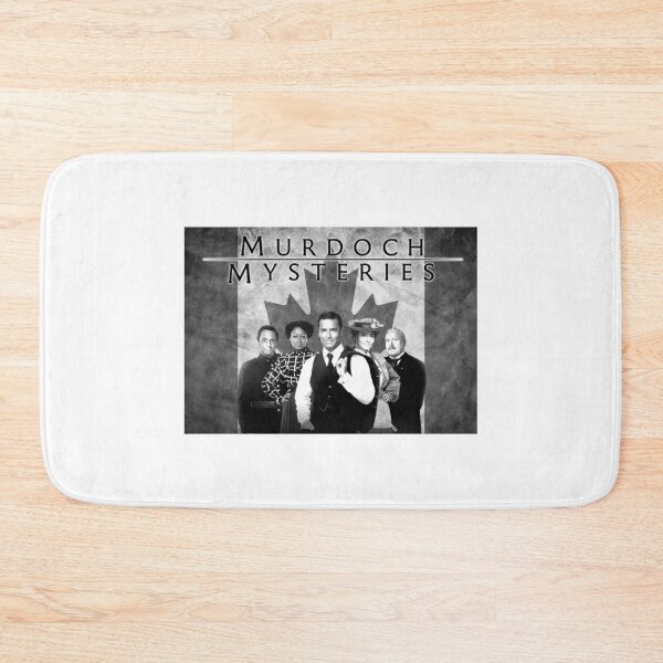 Item preview, Murdoch Mysteries Design with Canadian Flag in black and white designed and sold by art-deco-lady.