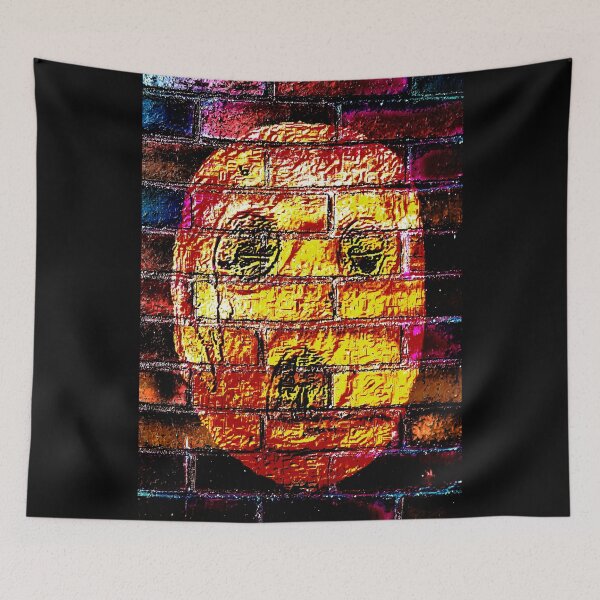 Item preview, Yellow Brick Wall Face designed and sold by GrudleBay.