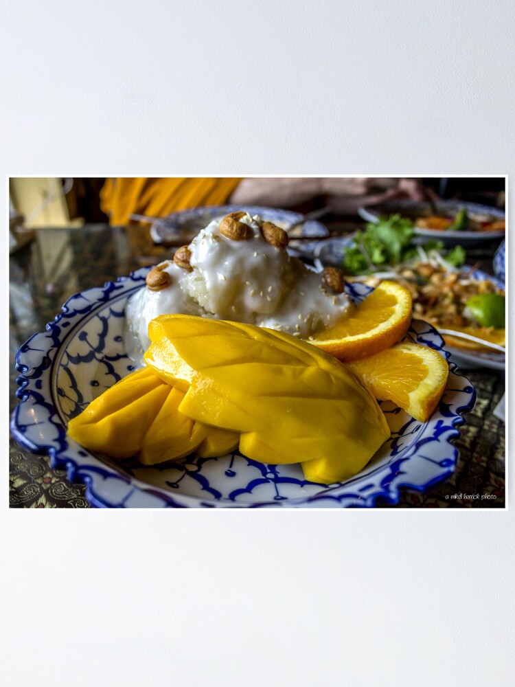 Thumbnail 1 of 3, Poster, Mangos and Sticky Rice designed and sold by MikellHerrick.