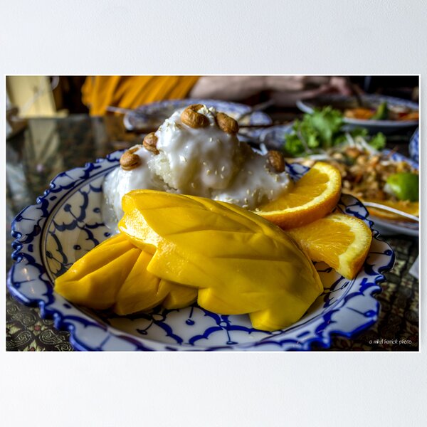Item preview, Mangos and Sticky Rice designed and sold by Mikell Herrick.