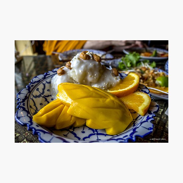Item preview, Mangos and Sticky Rice designed and sold by Mikell Herrick.