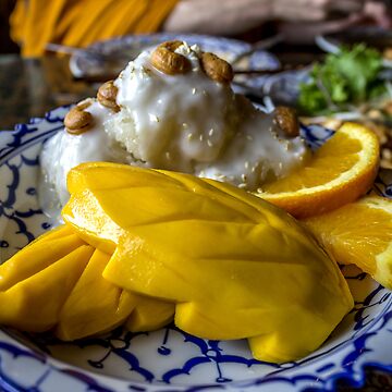 Artwork thumbnail, Mangos and Sticky Rice by Mikell Herrick