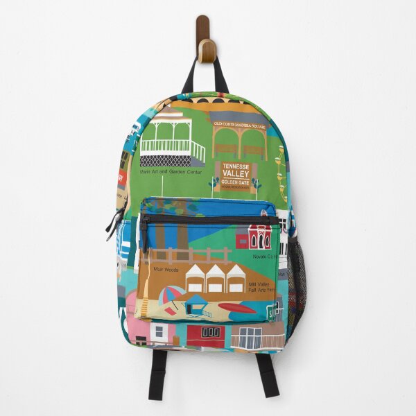 Item preview, Marin County, California - Skyline Illustration by Loose Petals designed and sold by LoosePetals.