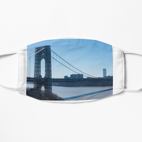George Washington Bridge over the Hudson Flat Mask