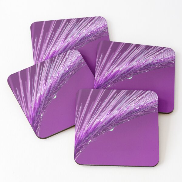Item preview, abstract purple plant designed and sold by Nikoleta Vukovic.