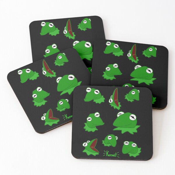 Item preview, A set of Kermits designed and sold by FeathersOnMars.