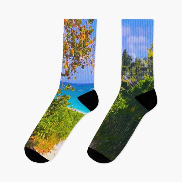 Item preview, Harbour Island Beach (Bahamas) designed and sold by LiveAndGlow.