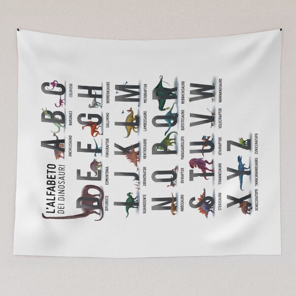 Item preview, The Dinosaur Alphabet (Italian Version) designed and sold by Kappete.