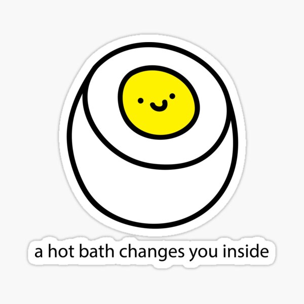 Hot Bath Sticker