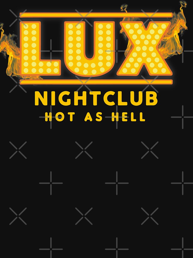 lux nightclub t shirt