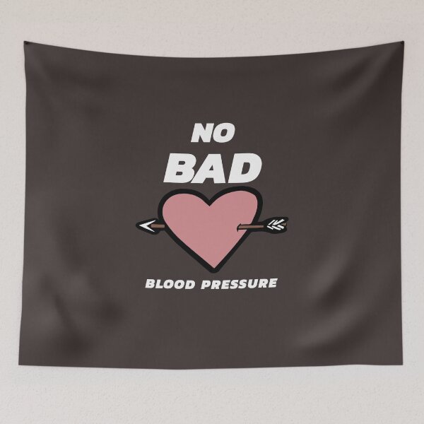Item preview, No Bad Blood Pressure designed and sold by AscendMerch.