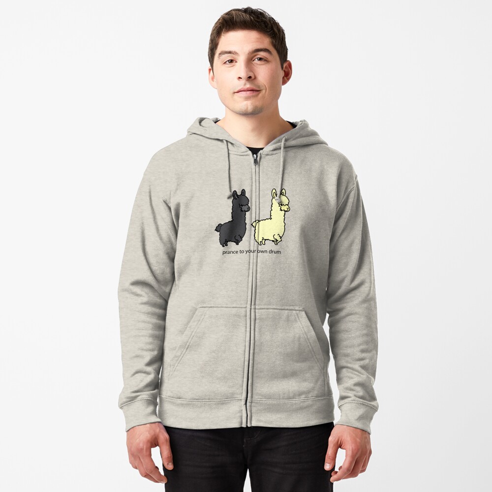 Item preview, Zipped Hoodie designed and sold by upsidedowngrin.