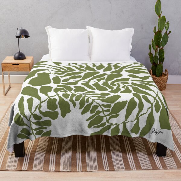 Item preview, Organic art, Green Leaves, Minimalist, Hawaiian Leaf designed and sold by trishsierer.