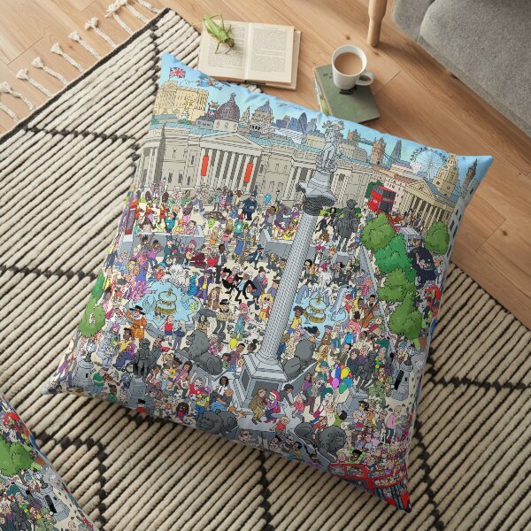 Trafalgar Square Floor Pillow