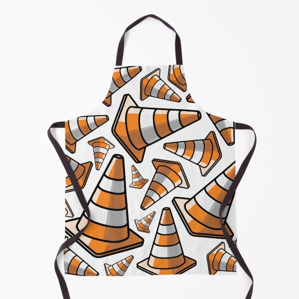 Item preview, Traffic Cone - Orange and White Pattern designed and sold by TswizzleEG.