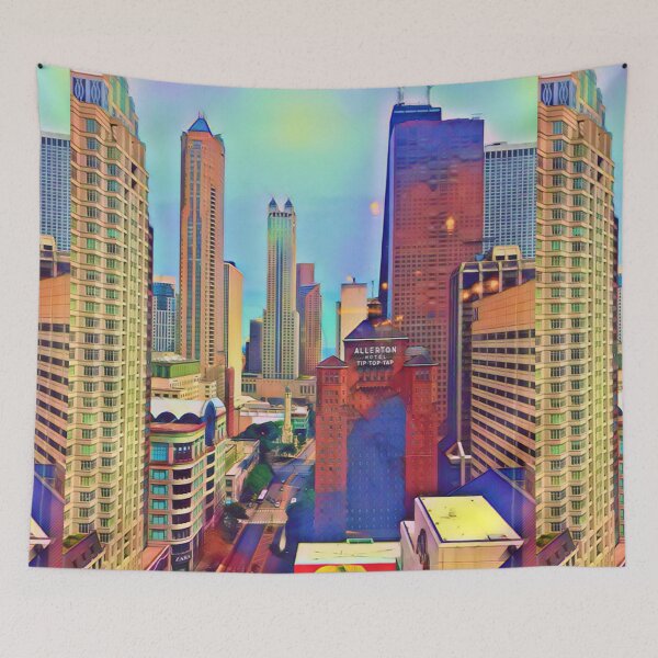 Item preview, Michigan Avenue in Chicago designed and sold by funhousejen.
