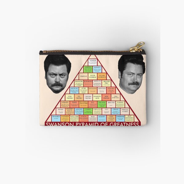 Item preview, Ron Swanson Pyramid of Greatness designed and sold by bibliophan.