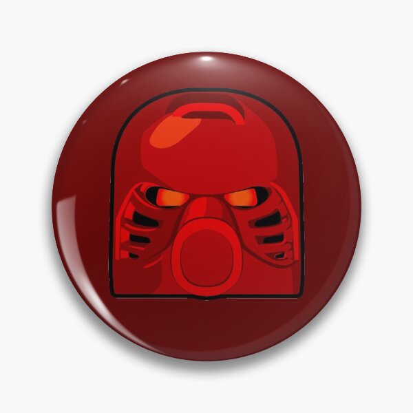 Item preview, Toa of Fire Tahu mask designed and sold by Highonbricks.