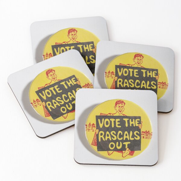 Item preview, Vote the rascals out designed and sold by gratogratto.