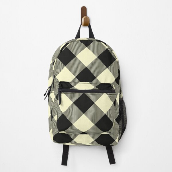 Item preview, Cream & Black Cross Buffalo Plaid designed and sold by 89BLACK.