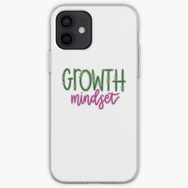 growth mindset iPhone Soft Case