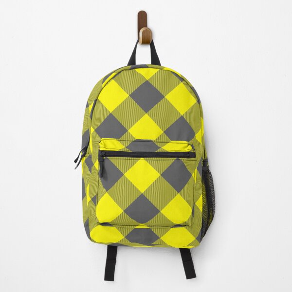Item preview, Yellow & Grey Cross Buffalo Plaid designed and sold by 89BLACK.