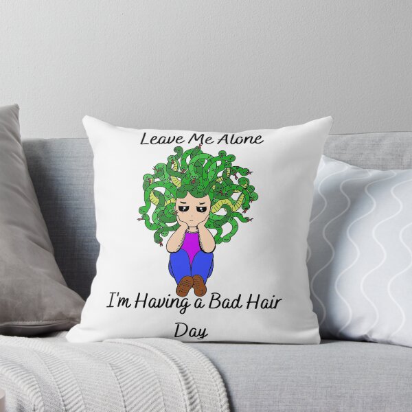 Item preview, Cute Funny Medusa - I'm Having a Bad Hair Day Design designed and sold by Monica C. Webster.