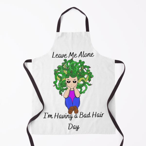 Item preview, Cute Funny Medusa - I'm Having a Bad Hair Day Design designed and sold by Monica C. Webster.