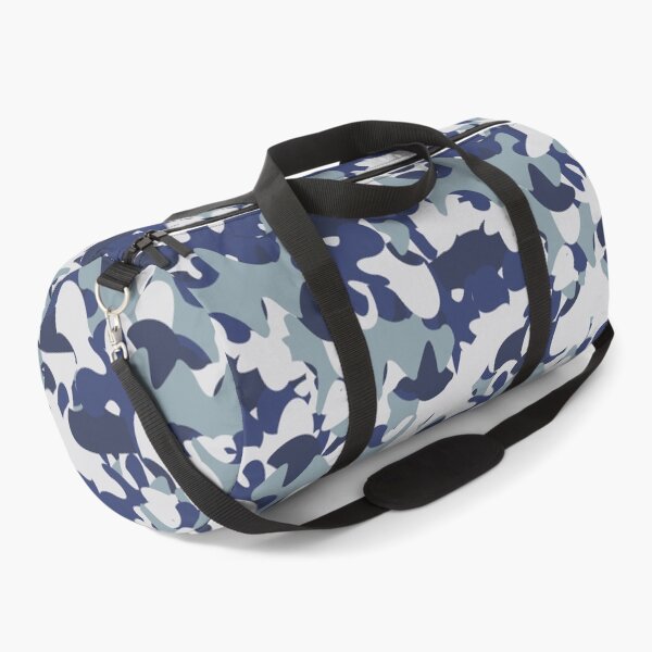 Item preview, Navy Blue Camouflage Print Design designed and sold by MimsTees.