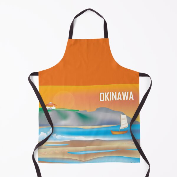 Item preview, Okinawa, Japan - Skyline Illustration by Loose Petals designed and sold by LoosePetals.