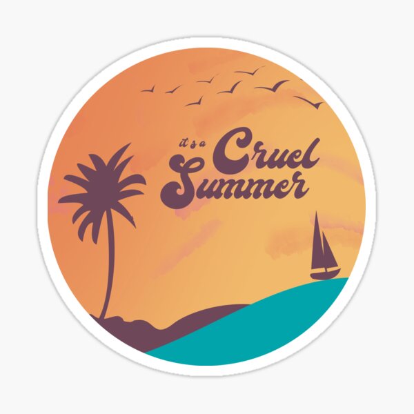 Item preview, Cruel Summer designed and sold by nisseandcats.