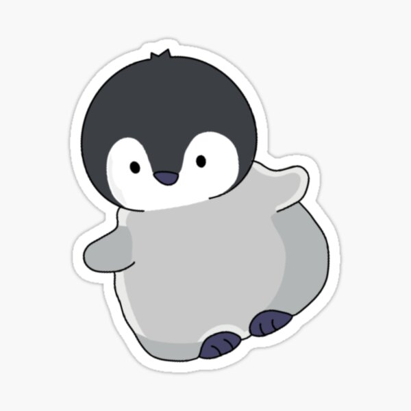 süßer kleiner Pinguin Sticker