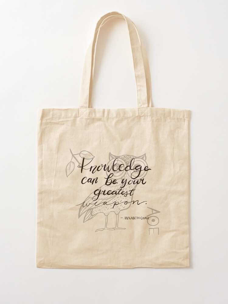 Knowledge Can Be Your Greatest Weapon Tote Bag