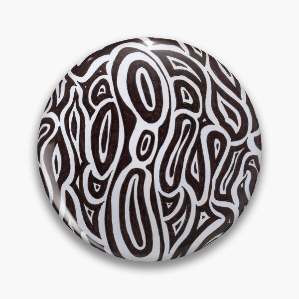 Item preview, Monochrome doodle designed and sold by Hazel Meades.