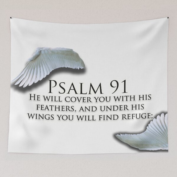 Item preview, Psalm 91 feathers designed and sold by Stephanie  Skeem.